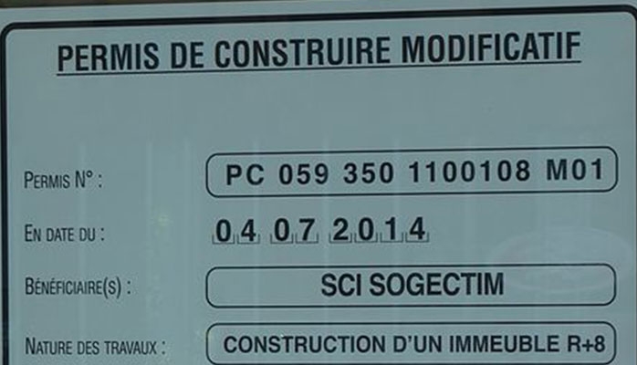 modificatif permis de construire