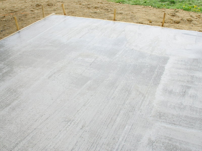 permis de construire dalle béton