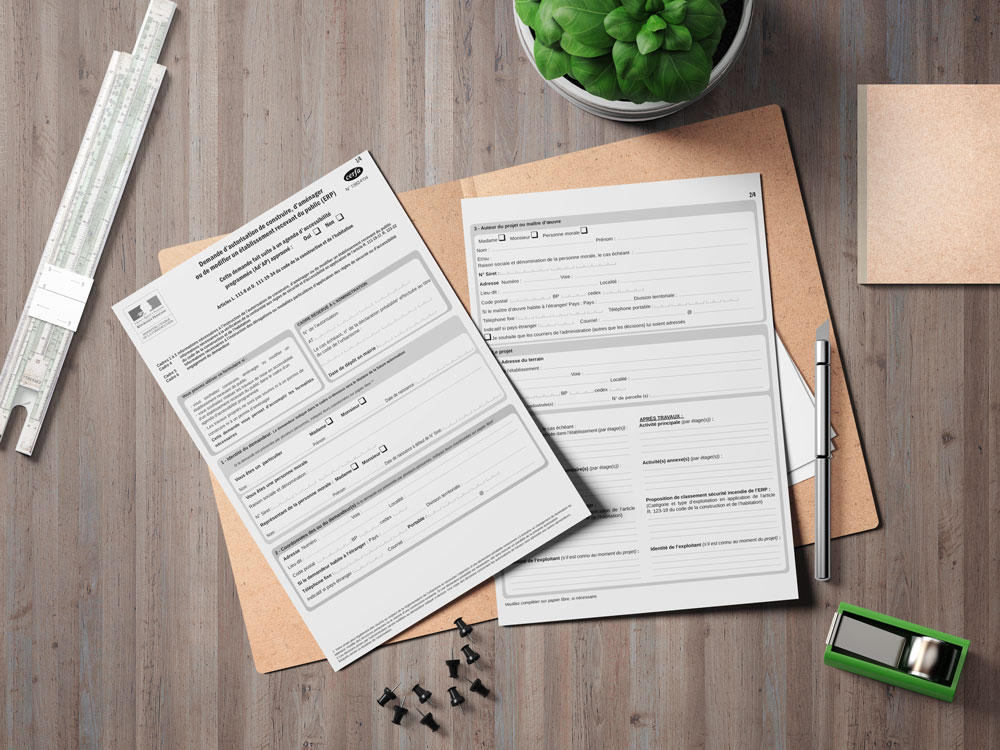 autorisation de travaux formulaire Cerfa