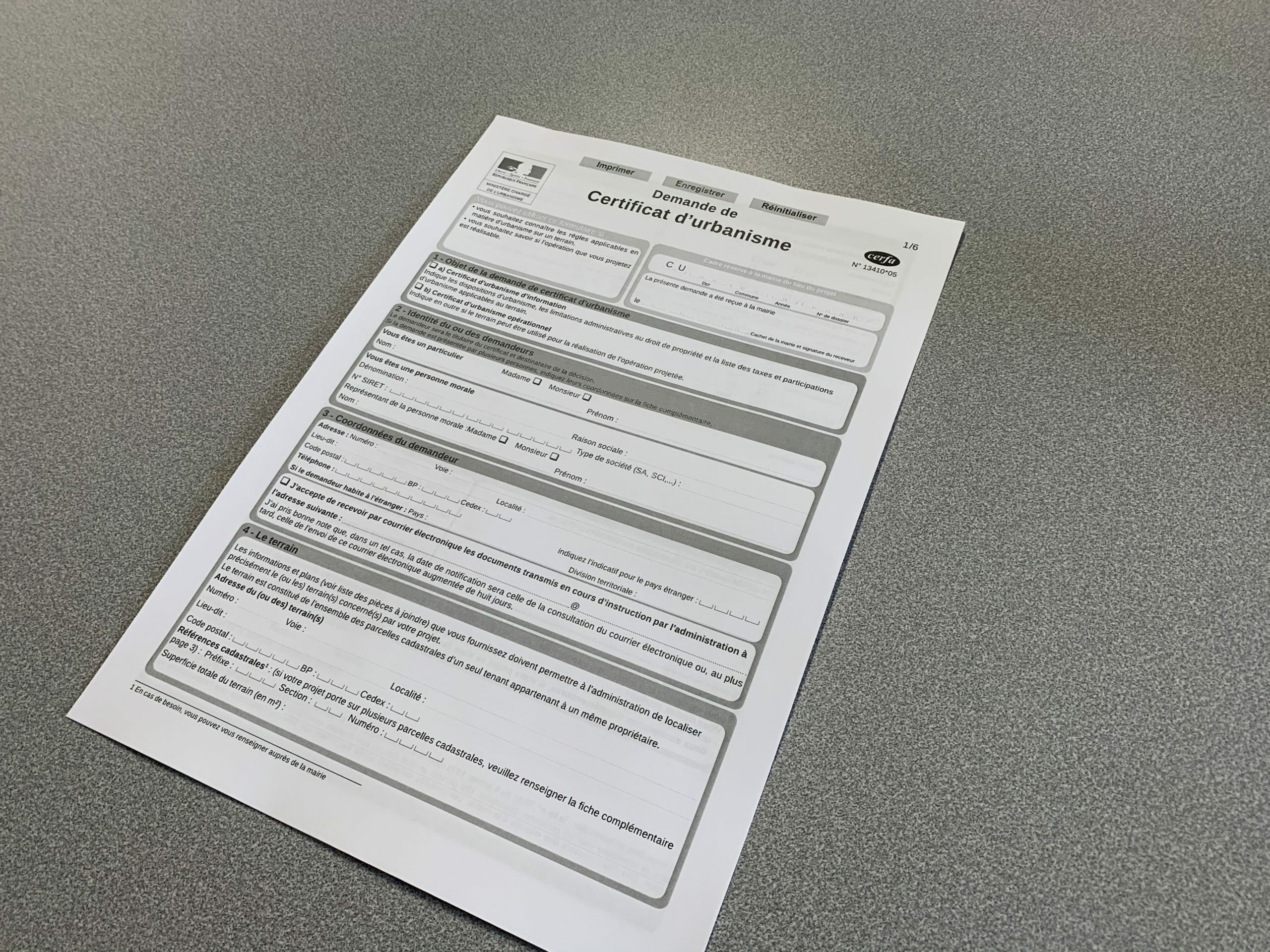 permis de construire Cerfa notice