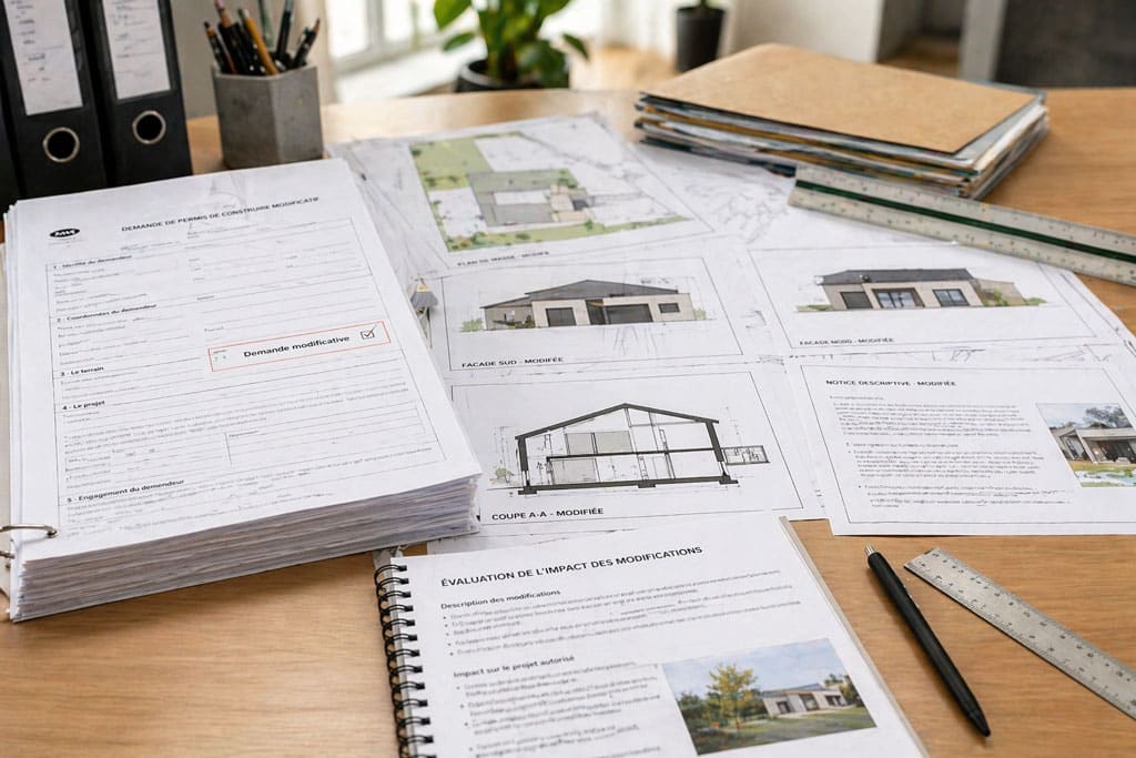 permis de construire modificatif pièces à fournir